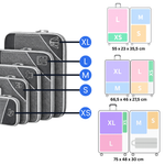 Packfreunde | Koffer Organizer mit Kompression