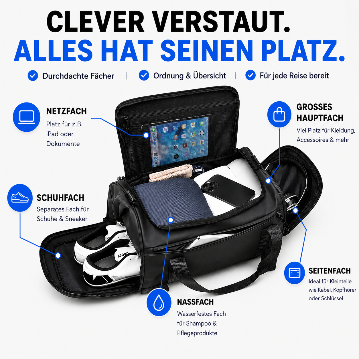 Weekender | 3in1 Reisetasche