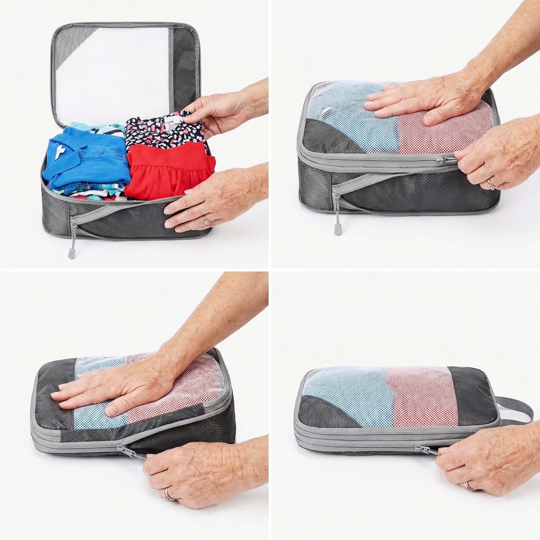 Packfreunde | Koffer Organizer mit Kompression